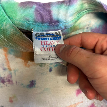 Vintage OzzFest 2001 Faded Tie Dye T Shirt