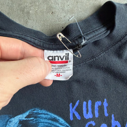 Y2K Kurt Cobain End Of Music Tribute T Shirt Nirvana
