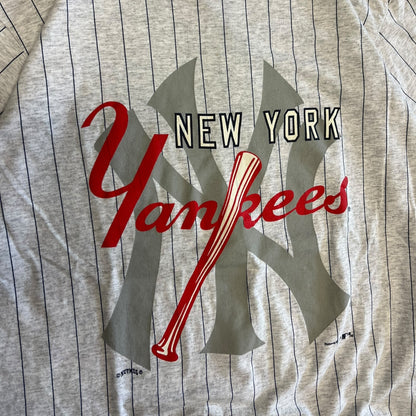 Vintage Nutmeg New York Yankees Pinstriped Tee