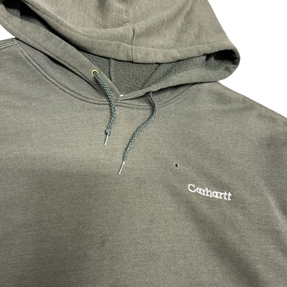 Vintage Carhartt Olive Paint Splat Hoodie