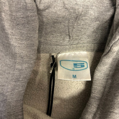 Y2K UNC Grey & Blue Hoodie