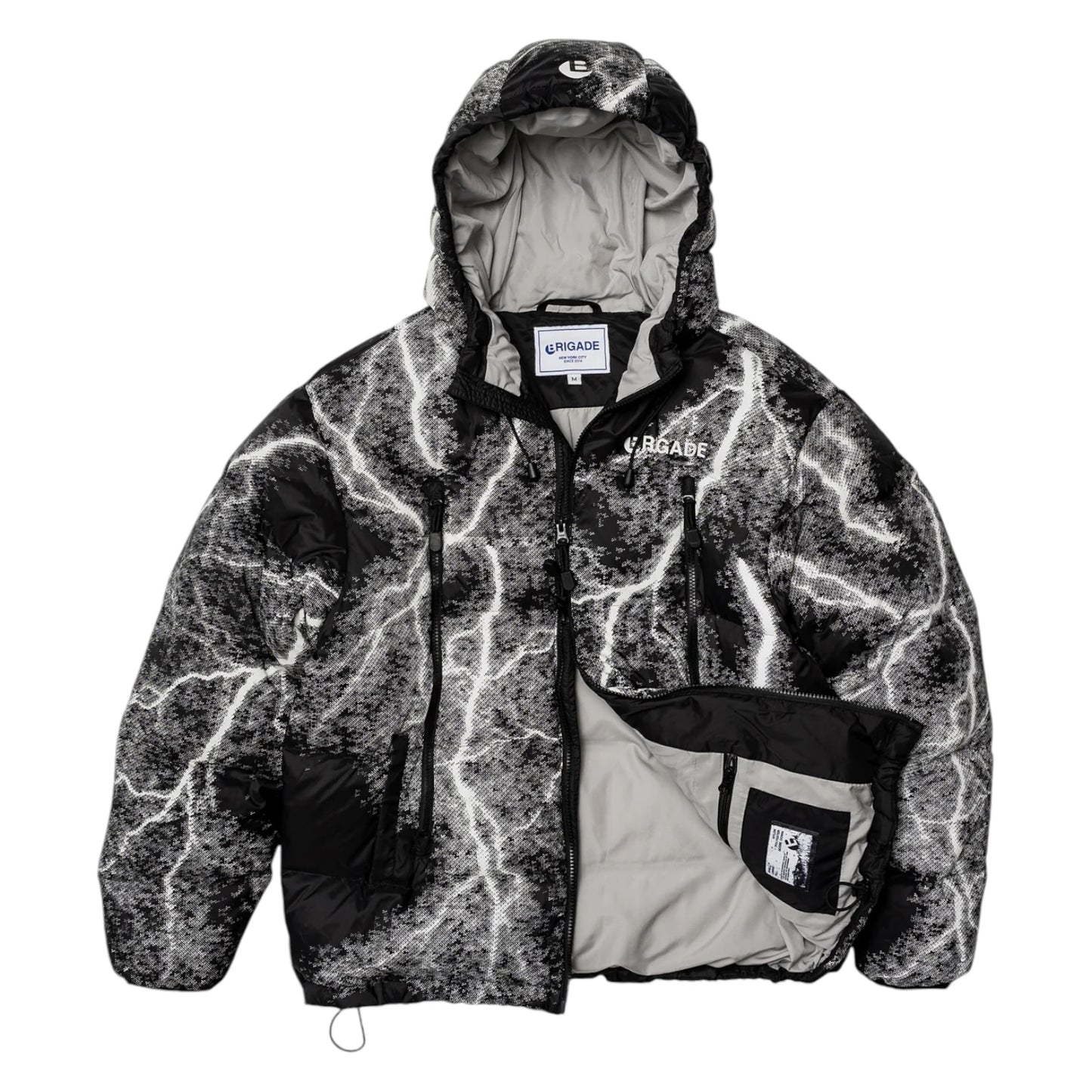 Brigade - 3M Lightning Puffer Jacket (Black)