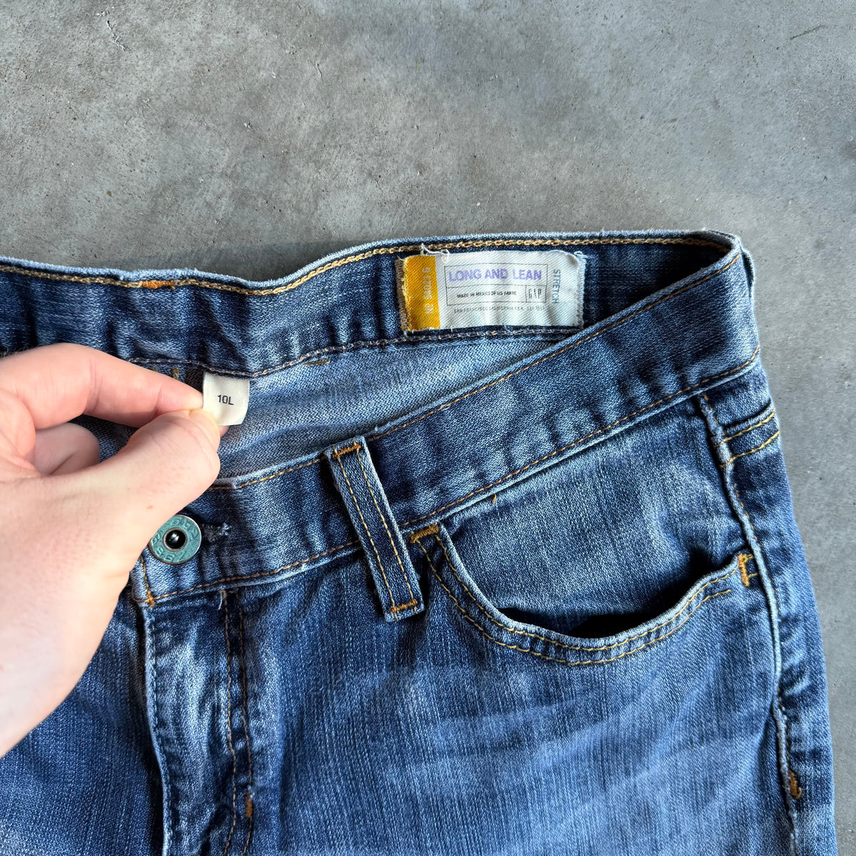 Y2K Women’s Gap 1969 Long & Lean Bootcut Jeanso