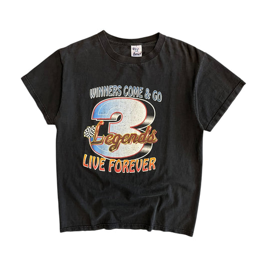 Vintage Dale Earnhardt ‘Legends Live Forever’ Black Tee