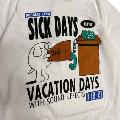 Vintage Dilbert Sick Days T Shirt
