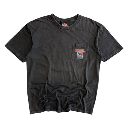 Y2K Harley Davidson North Carolina Pirate Ship T Shirt