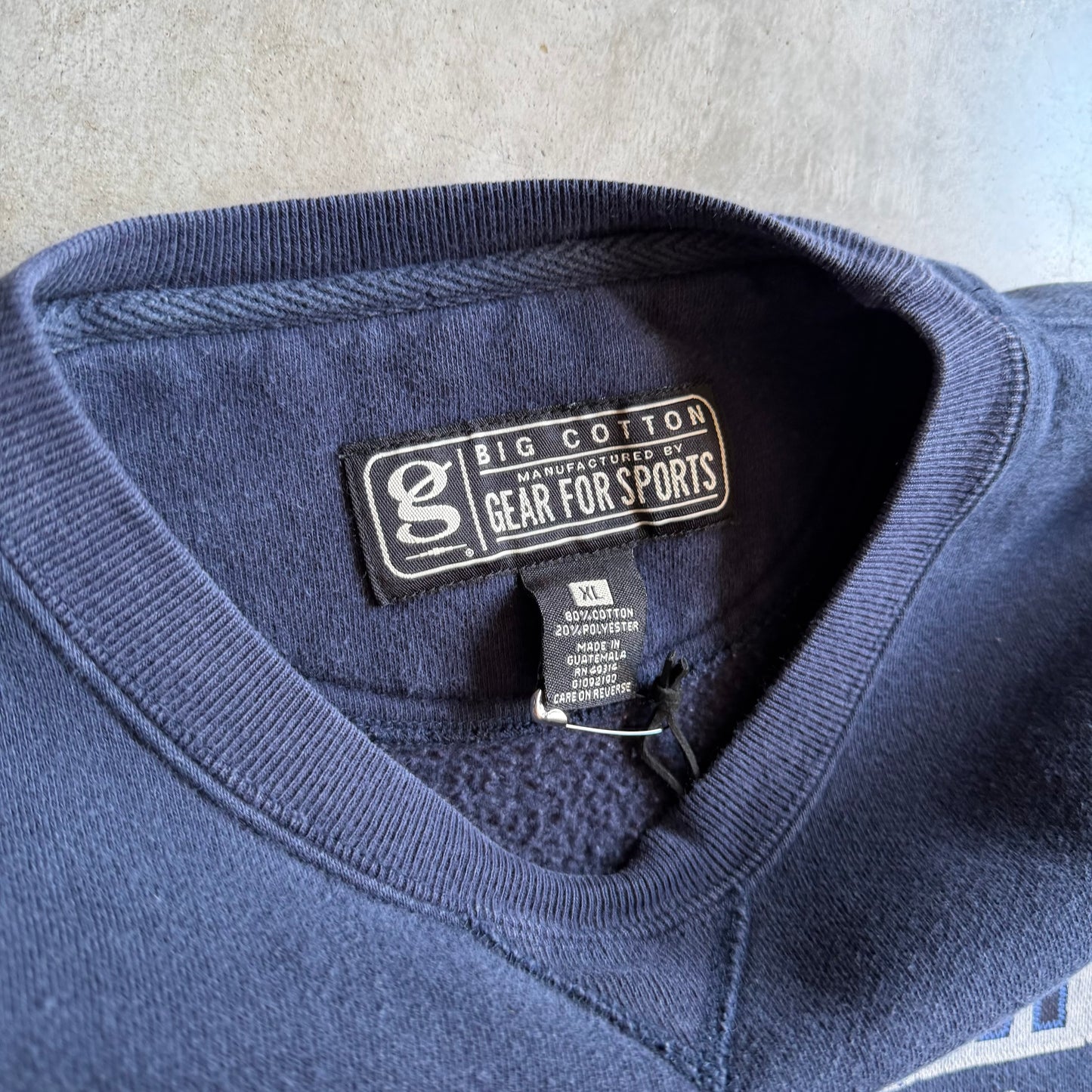 Vintage Las Vegas Motor Speedway Spell-Out Navy Sweatshirt