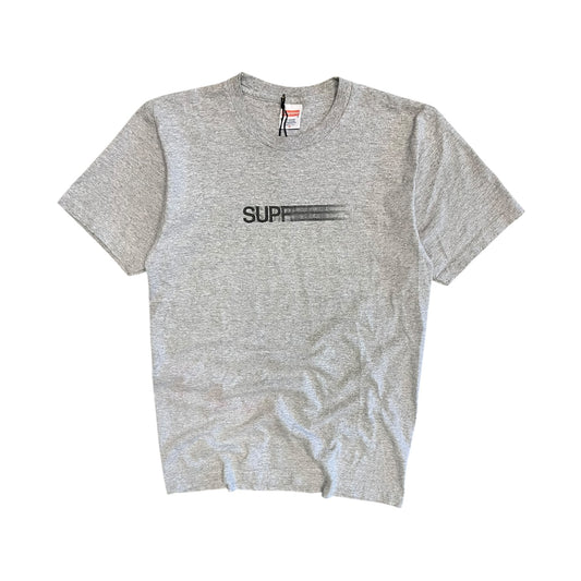 Supreme Motion Logo Tee Heather Grey