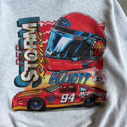 Vintage ‘94 Bill Elliott “Red Storm Rising” McDonald’s Racing Team Sweatshirt