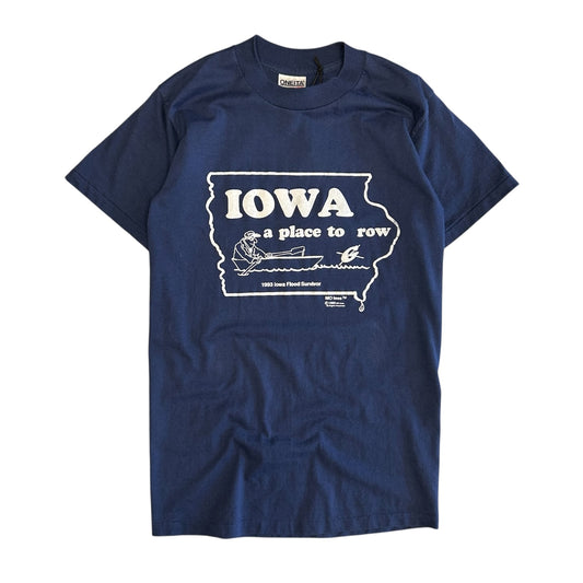 Vintage 1993 Iowa A Place To Row Tee