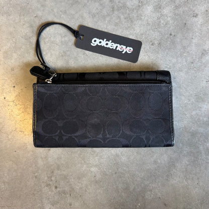 Coach Y2K Monogram Turnlock Wallet