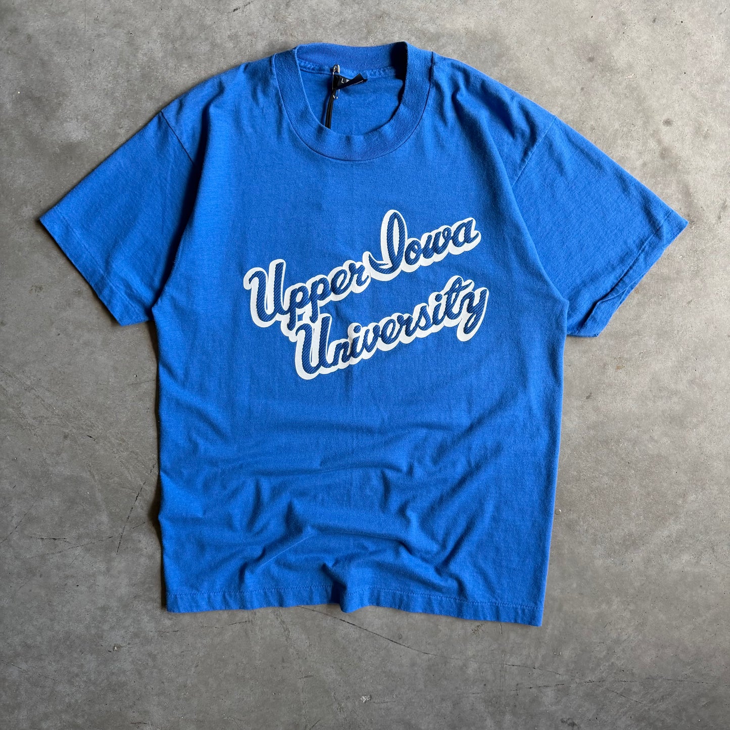 Vintage Upper Iowa University Puff Print Tee