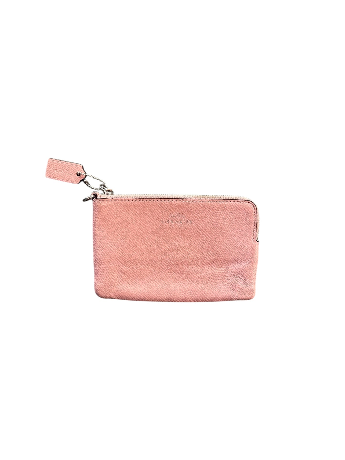 Coach Pink Wristlet Pouch