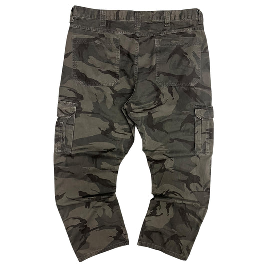 Y2K Wrangler Black Camo Cargo Pants