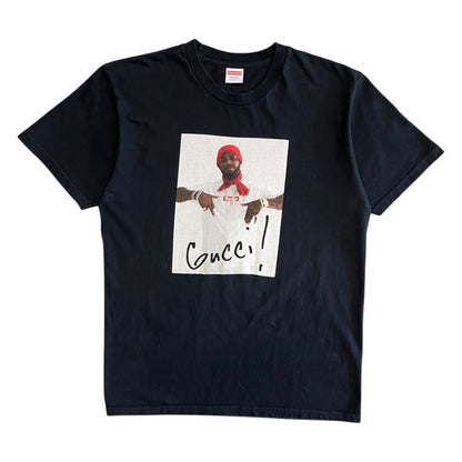 FW16 Supreme Gucci Mane Photo Tee Black