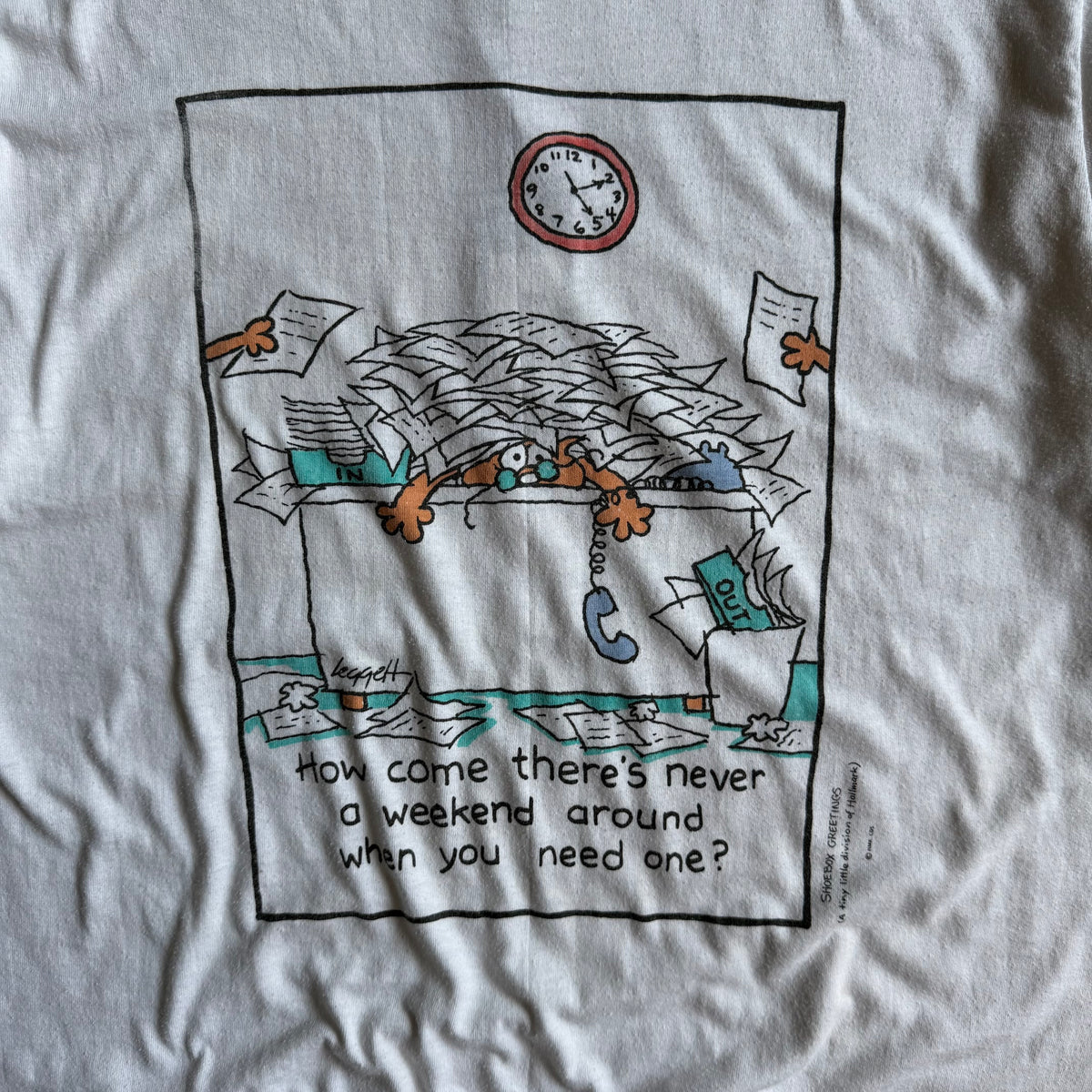 Vintage Weekend Needed Gag Tee