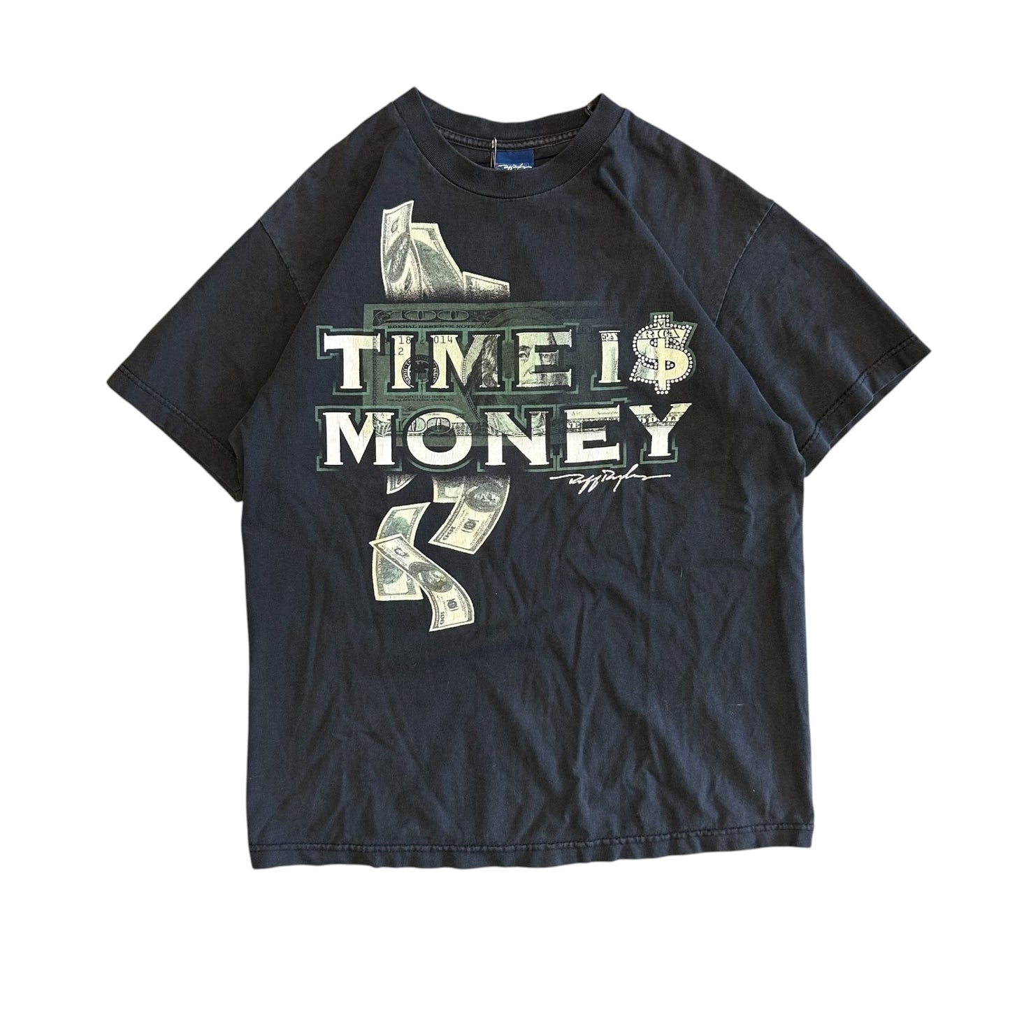 Y2K Ruff Ryders Time Is Money T Shirt