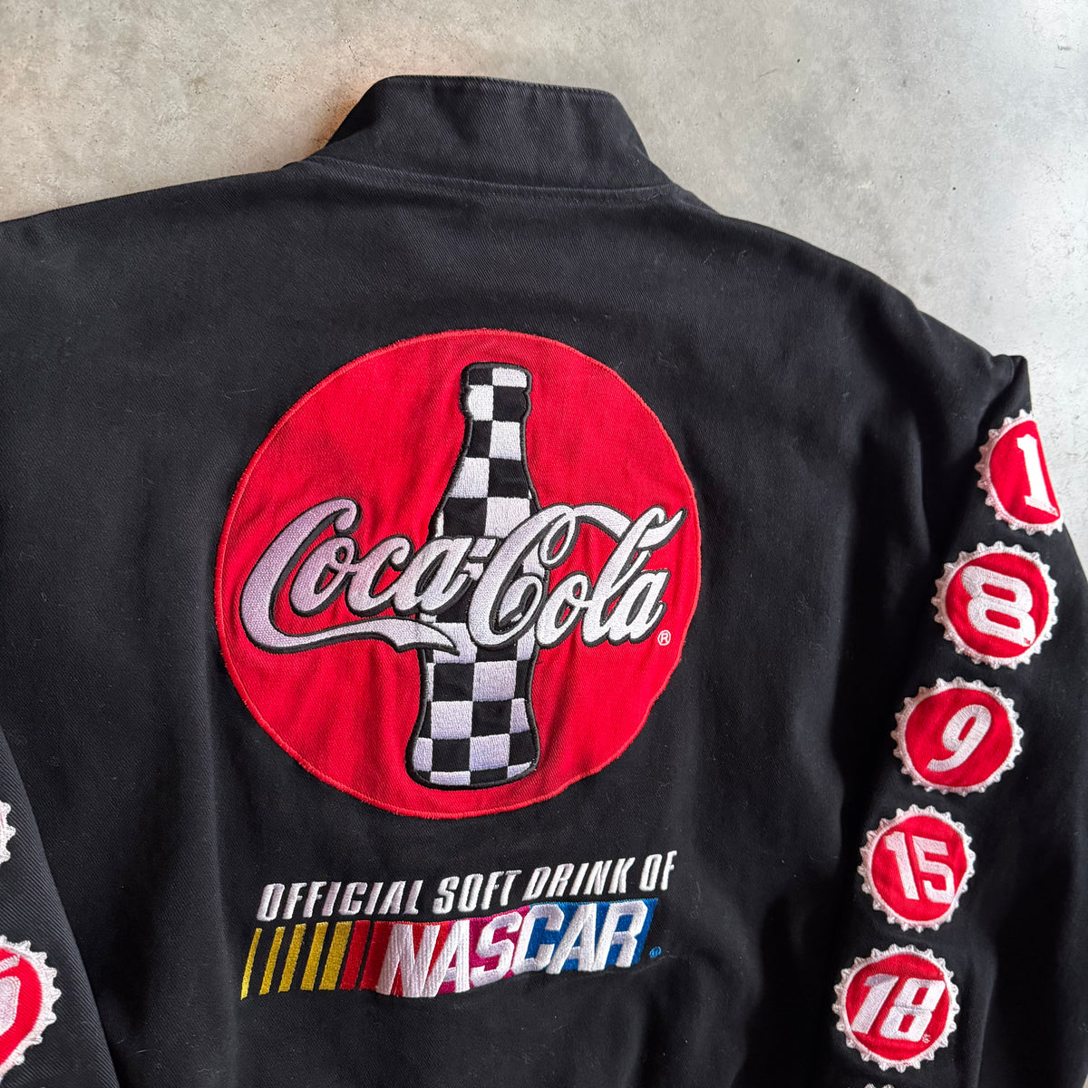 NASCAR JH Design Coca Cola Racing Family Jacket