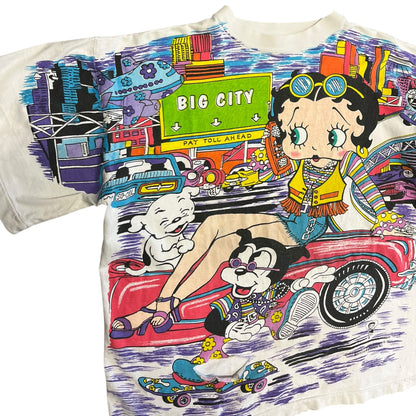 1993 Betty Boop ‘City Chick’ AOP Tee