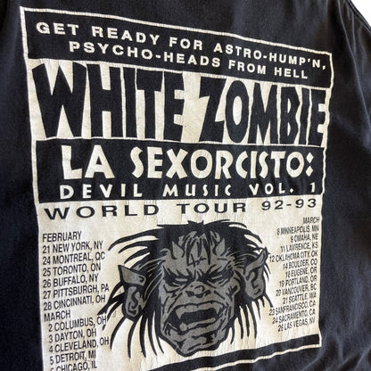 Vintage White Zombie LA Sexorcisto Band T Shirt