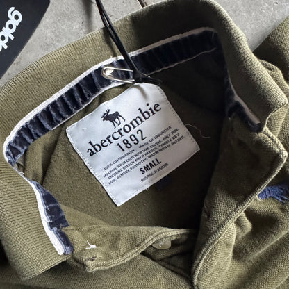 Women’s Y2K Abercrombie & Fitch Forest Green Polo