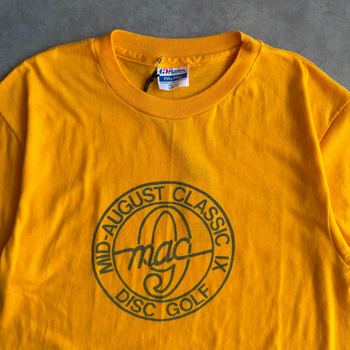 Vintage Mid-August Classic Disc Golf Tournament T Shirt