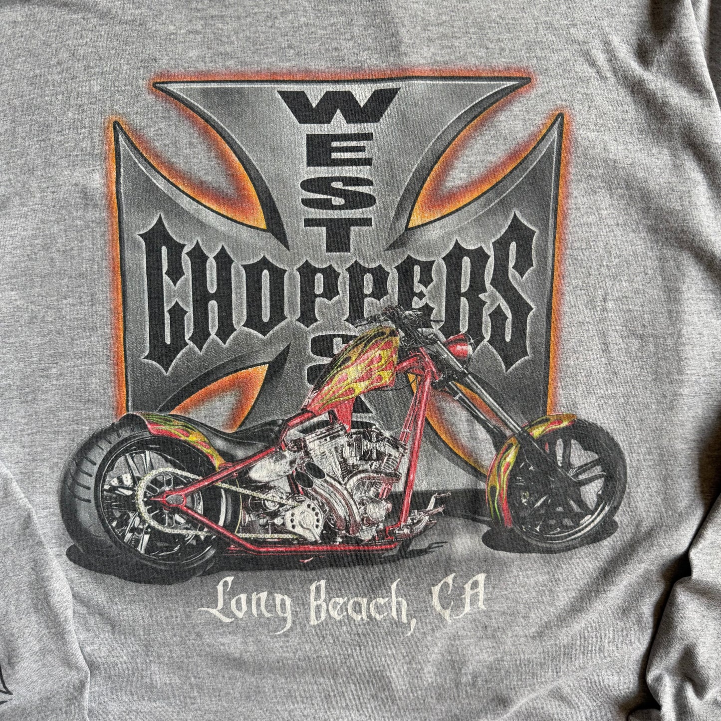 Vintage Jesse Who West Coast Choppers Grey Longsleeve