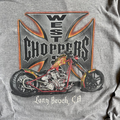 Vintage Jesse Who West Coast Choppers Grey Longsleeve