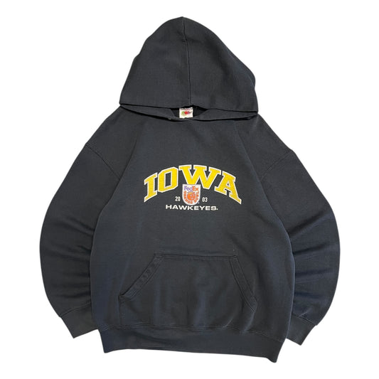 Vintage 2003 Iowa Hawkeyes FedEx Bowl Hoodie