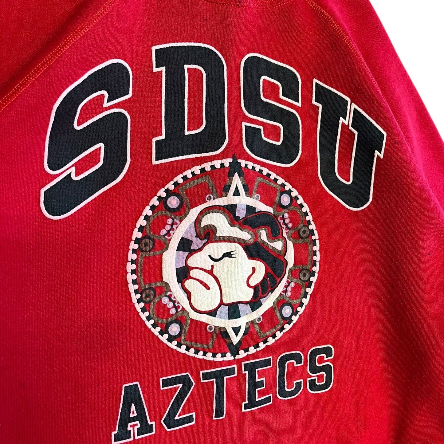 Vintage SDSU Aztecs Raglan Cut Crewneck