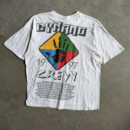 Vintage 1997 Dynamo Crew Heavy Metal Music Fest T Shirt