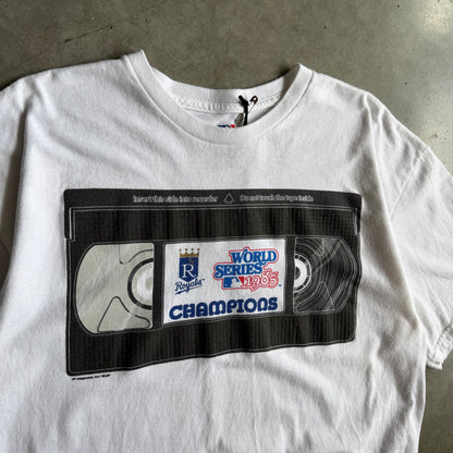 Official MLB KC Royals ‘85 World Series VHS Tee