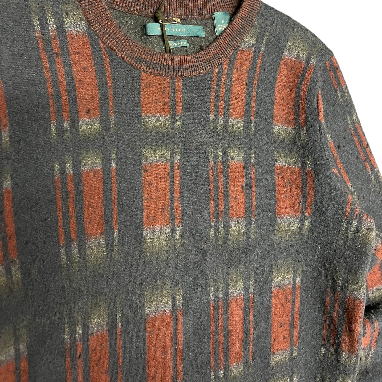 Women’s Perry Ellis Wool Blend Striped Sweater