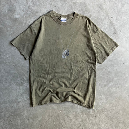 Y2K US Army Dog Tags T Shirt