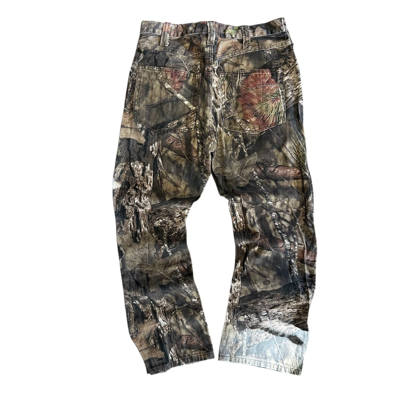 Y2K Mossy Oak Straight Leg Camo Pants