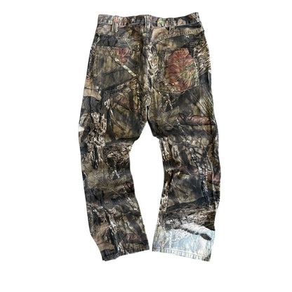 Y2K Mossy Oak Straight Leg Camo Pants
