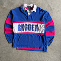 Vintage GANT Rugger Pink/Blue Spell Out Rugby Shirt