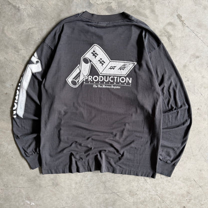 Vintage Des Moines Register Production Dept. Longsleeve