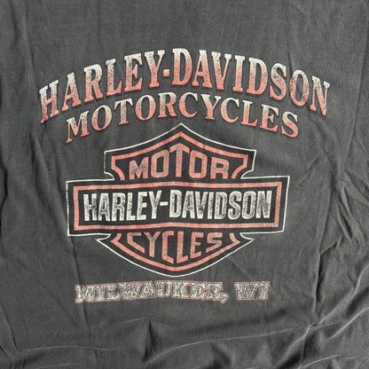 Vintage Harley Davidson Worldwide Tradition Faded T Shirt