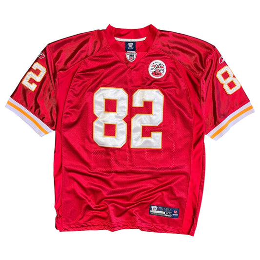 NFL Reebok Kansas City Chiefs #82 Bowe Jersey