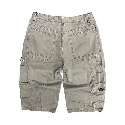 Vintage OTB Green Carpenter Baggy Shorts