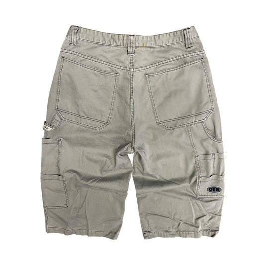 Vintage OTB Green Carpenter Baggy Shorts