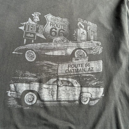 Vintage Ted’s Route 66 Oatman Arizona Black T Shirt