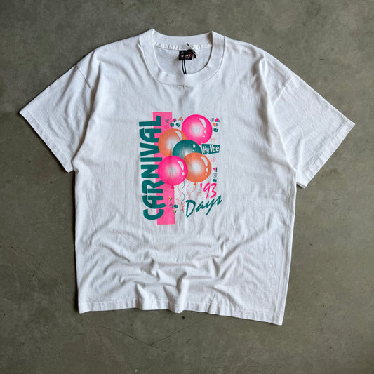 Vintage 1993 HyVee Carnival Days Promo Tee