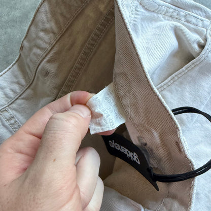 Y2K Wrangler Silver Edition Tan Jorts
