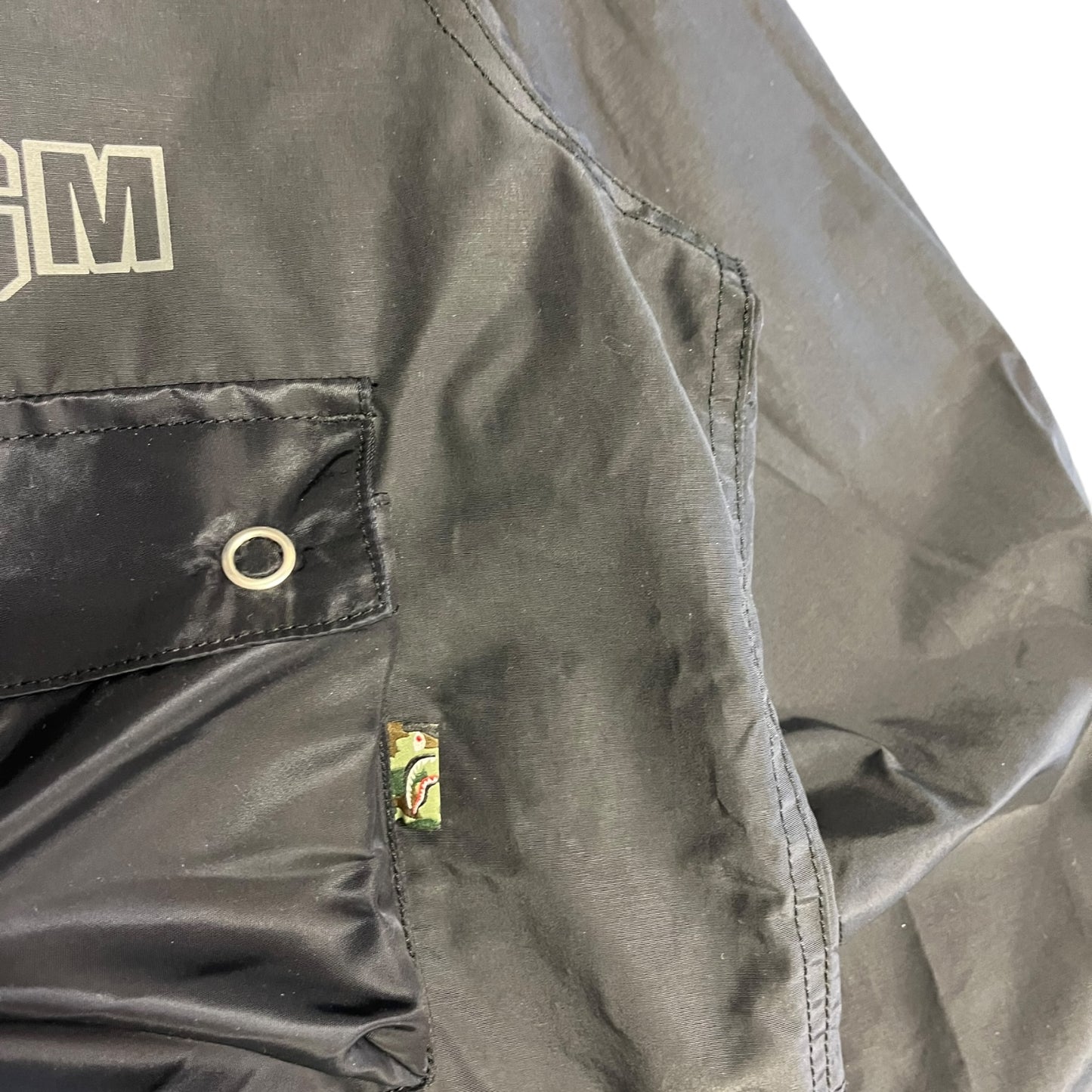 A Bathing Ape Multi Pocket Shark Military Jacket