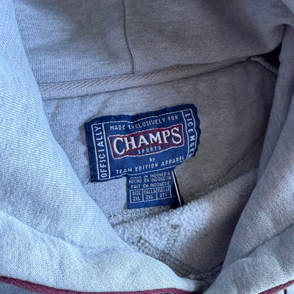 Y2K Texas A&M Gray and Maroon Embroidered Hoodie