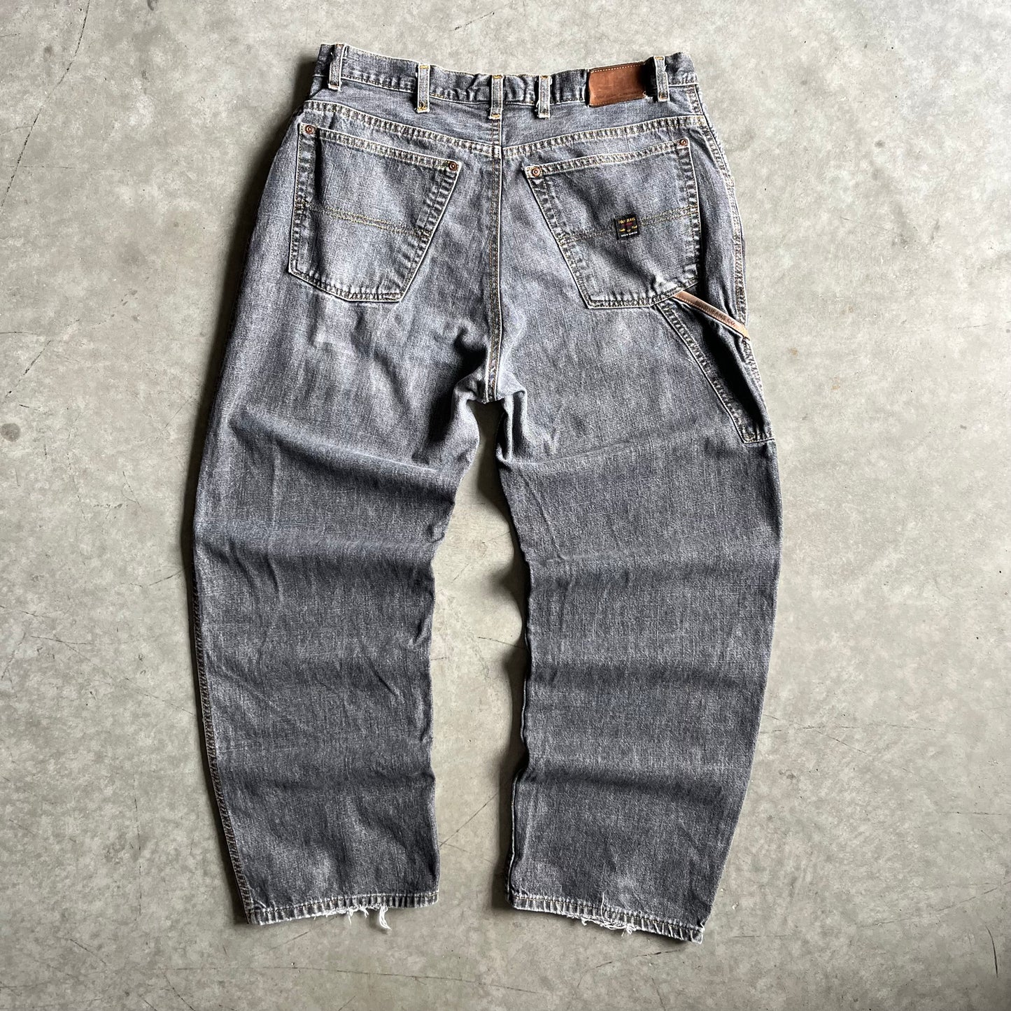 Polo Company Jeans Ralph Lauren Black Baggy Jeans