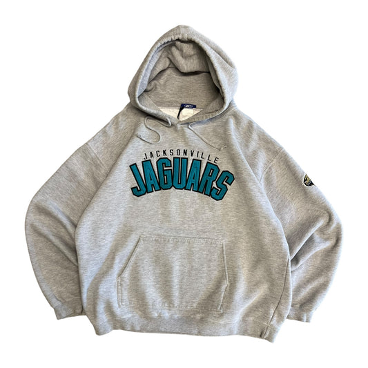 Y2K Reebok NFL Jacksonville Jaguars Spell Out Hoodie