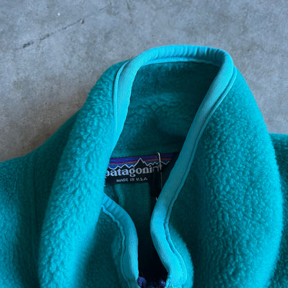 Vintage Women’s Patagonia Full Zip Fleece Teal
